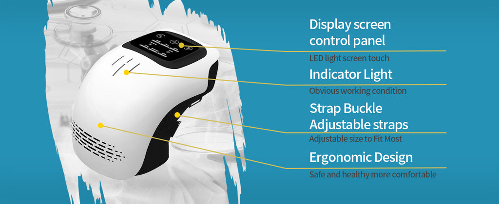 Vireli Pulse knee recovery device adjustable strap detail